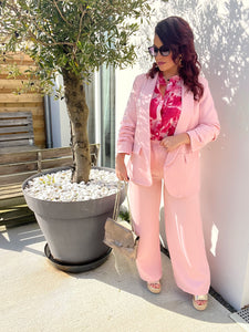Blazer rose ANDREA ( 36 au 48 )