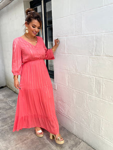 Robe dos nu Claudia corail ( reste taille m/l )