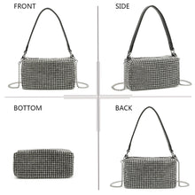 Charger l'image dans la galerie, Sac à sequins argenté