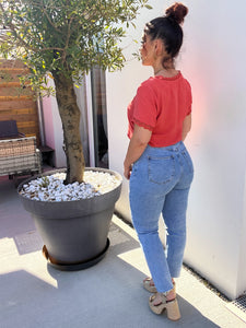 Jeans mom fit Alexandra ( taille 34 au 42 )