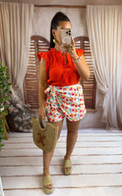 Charger l'image dans la galerie, Blouse orange cordon CHARLOTTE (36 au 48) New