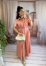 Charger l'image dans la galerie, Robe chemise saumon GRANNY (38 au 42 )