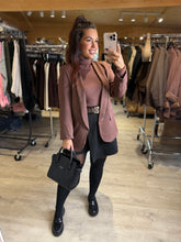 Charger l&#39;image dans la galerie, Blazer marron TILIA (34 au petit 52)