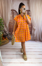 Charger l'image dans la galerie, Robe chemise manche courte palmier NAÏMA (36 au 46) New