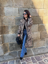 Charger l&#39;image dans la galerie, Long Bombers noir réversible léopard TANIA (36 au 46)