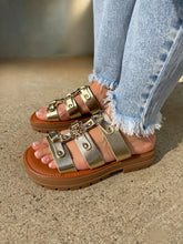 Charger l'image dans la galerie, Sandale gold soleil JESSICA (36 au 41)