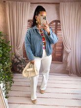 Charger l'image dans la galerie, Veste bombers en jeans GABY  ( 36 au 48)