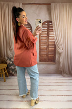 Charger l'image dans la galerie, Veste blazer terracota TILIA (34 au 52)
