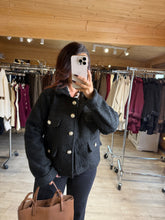 Charger l&#39;image dans la galerie, Veste noir Ariana ( 36 au 46)