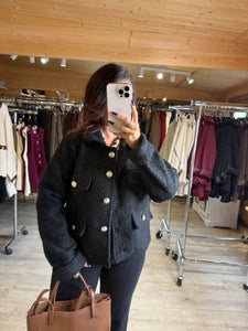 Veste noir Ariana ( 36 au 46)