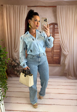 Charger l'image dans la galerie, Jeans large bleu clair VALENCE (36 au 44)