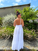 Charger l'image dans la galerie, Robe longue blanche soleil DITA ( 34 au 44 )