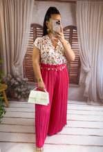 Charger l'image dans la galerie, Pantalon Plissé fuchsia LONDRES (38 au 48)