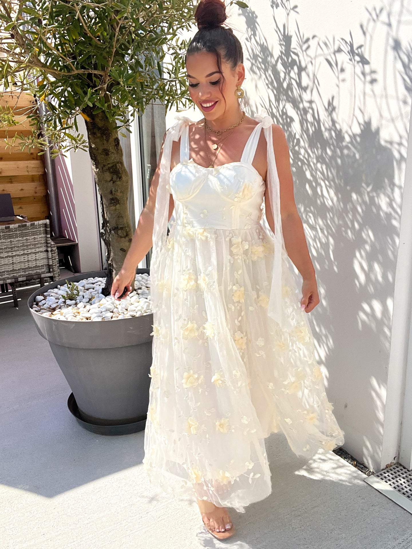 Robe beige catalenya ( 36/38/40 )