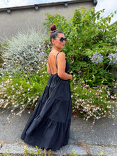 Charger l'image dans la galerie, Robe longue noir soleil ( 34 au 44 )