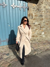 Charger l&#39;image dans la galerie, Manteau long beige COLETTE (34 au 44)