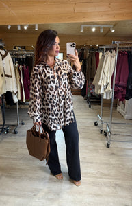 Chemise loose léopard FLORA (38 au 46)