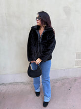 Charger l&#39;image dans la galerie, Manteau doudou réversible LILIA (36 au 40)