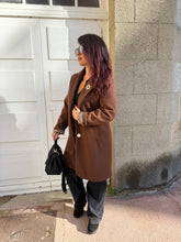 Charger l&#39;image dans la galerie, Manteau soleil marron NAIRA (42 au 48)