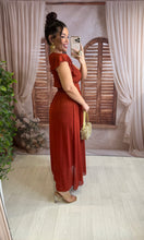 Charger l'image dans la galerie, Robe terracota LISANDRA (34 au 48 )