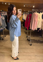 Charger l'image dans la galerie, Chemise loose en jeans denim OPALE (36 au 48)