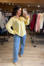 Charger l'image dans la galerie, Chemise jaune coeur or STELLA (36 au 48)