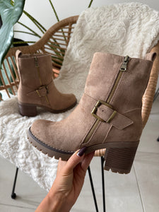 Bottine taupe clair Anita