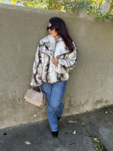 Charger l&#39;image dans la galerie, Manteau fourrure synthétique écru YLA (36 au 44)