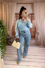 Charger l'image dans la galerie, Jeans large bleu clair VALENCE (36 au 44)