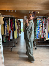Charger l'image dans la galerie, Chemise kaki gaz de coton NINA ( 36 au 48 )☀️