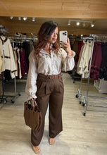 Charger l&#39;image dans la galerie, Pantalon chocolat ORLY (34 au 42)