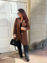 Charger l&#39;image dans la galerie, Manteau soleil marron NAIRA (42 au 48)