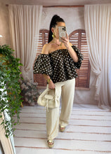 Charger l'image dans la galerie, Pantalon beige à cordelette SOLANGE (36 au 48)