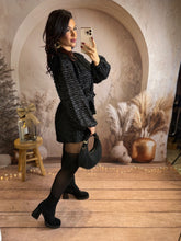 Charger l&#39;image dans la galerie, Combishort noir CARMELA (34 au 40)⭐️