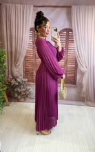 Charger l'image dans la galerie, Robe longue violet KURTY (36 au 40)