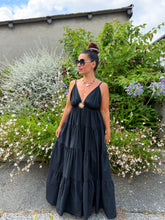 Charger l'image dans la galerie, Robe longue noir soleil ( 34 au 44 )