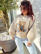 Charger l&#39;image dans la galerie, Sweat beige ours ( 36 au 42 )