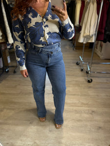Jean bleu large LUCIA (34 au 42)