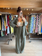 Charger l'image dans la galerie, Chemise kaki gaz de coton NINA ( 36 au 48 )☀️